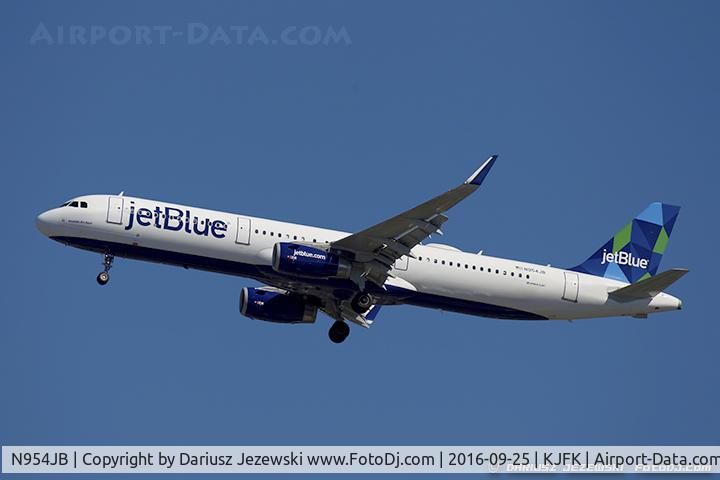 N954JB, 2015 Airbus A321-231 C/N 6725, Airbus A321-231 