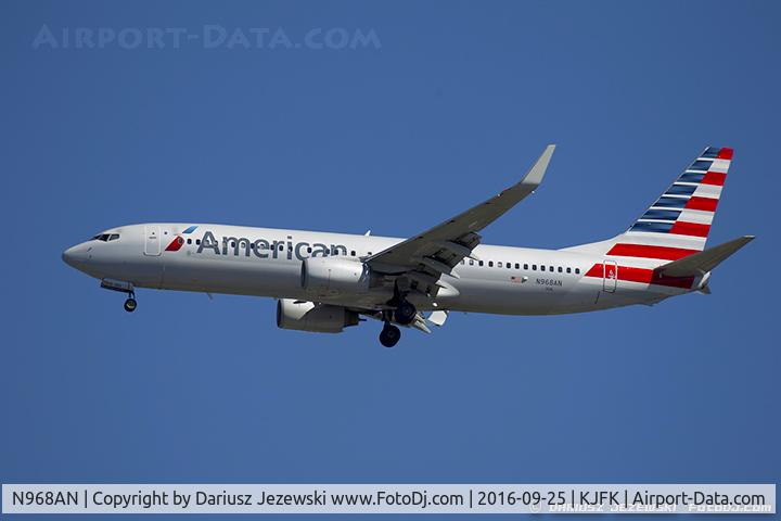 N968AN, 2001 Boeing 737-823 C/N 30095, Boeing 737-823 - American Airlines  C/N 30095, N968AN