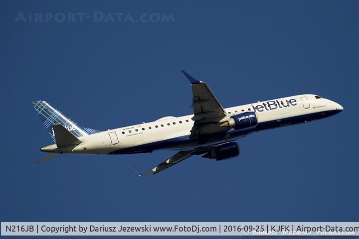 N216JB, 2006 Embraer 190AR (ERJ-190-100IGW) C/N 19000026, Embraer 190AR (ERJ-190-100IGW) 