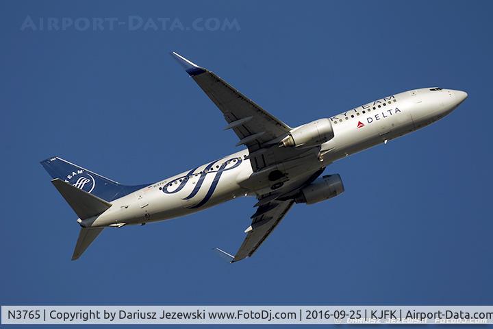 N3765, 2001 Boeing 737-832 C/N 30819, Boeing 737-832 - SkyTeam (Delta Air Lines)   C/N 30819, N3765