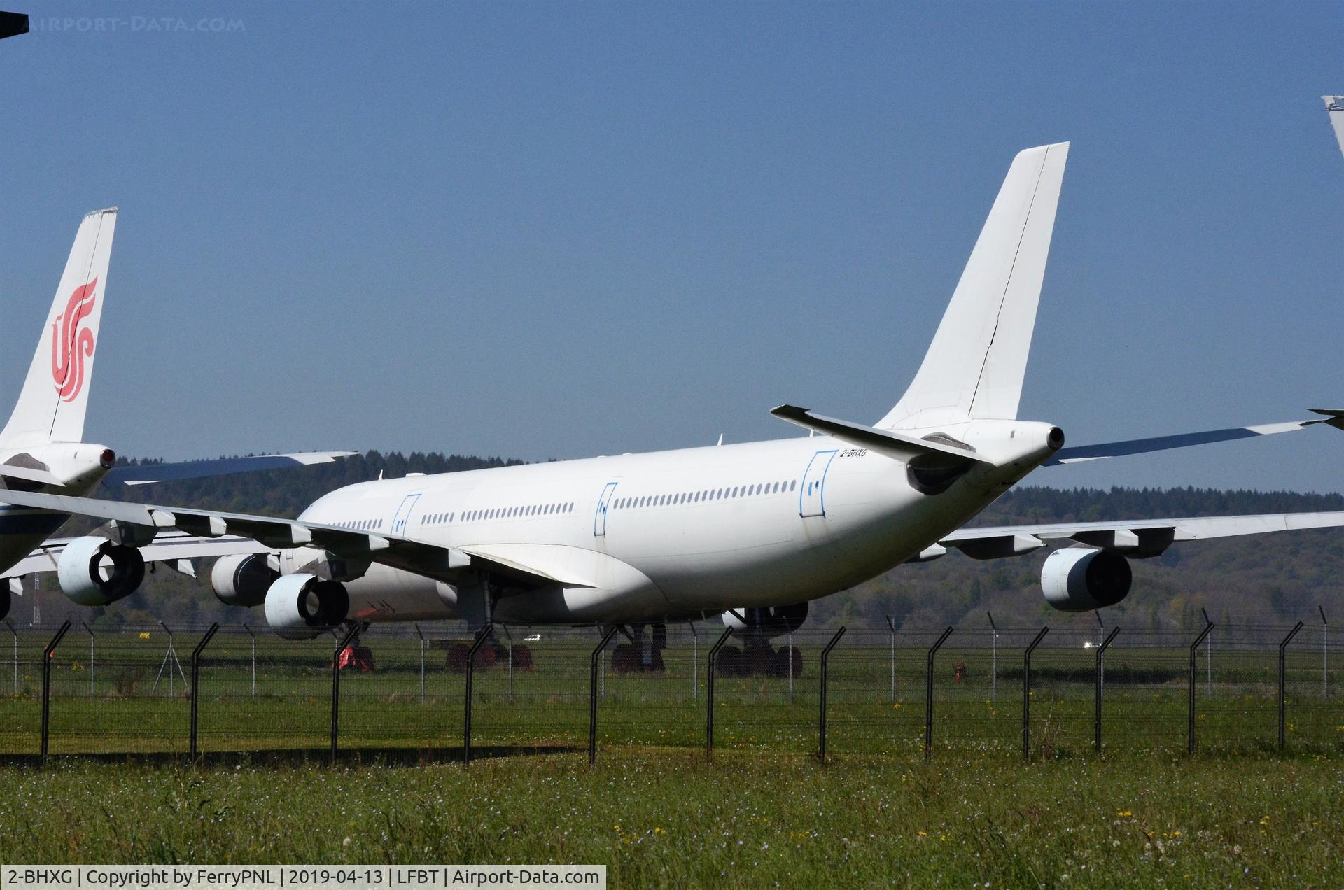 2-BHXG, 1998 Airbus A340-313 C/N 208, Former B-HXG of Cathay now stored in LDE