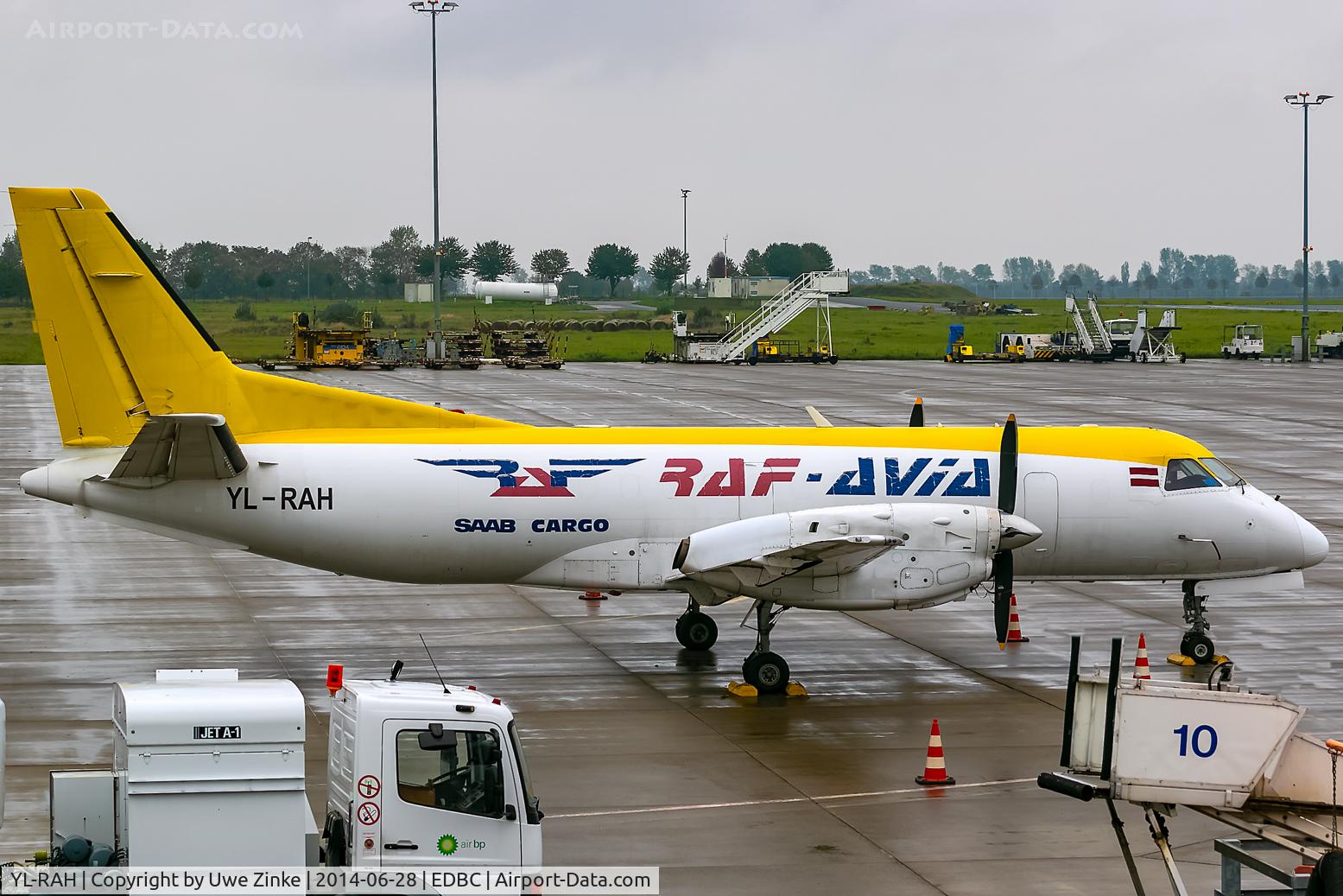 YL-RAH, 1986 Saab 340A(F) C/N 340A-081, Airport Magdeburg-Cochstedt International