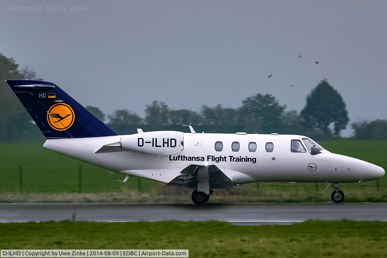 D-ILHD, 2009 Cessna 525 CitationJet CJ1+ C/N 525-0694, Airport Magdeburg-Cochstedt International