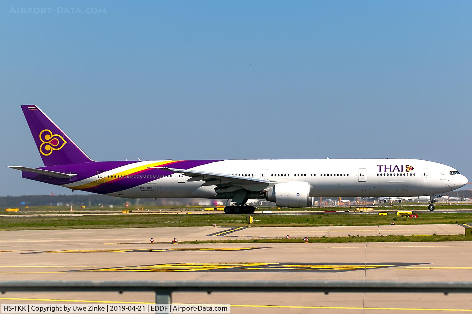 HS-TKK, 2012 Boeing 777-3AL/ER C/N 41520, Runway 18