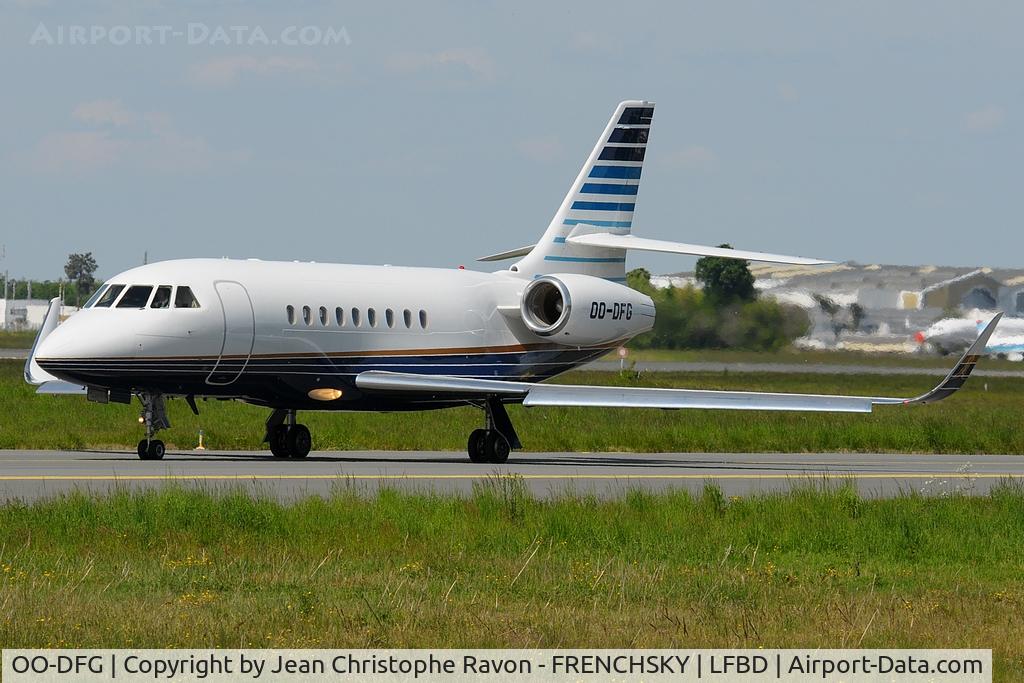OO-DFG, 2007 Dassault Falcon 2000EX C/N 140, Abelag Aviation