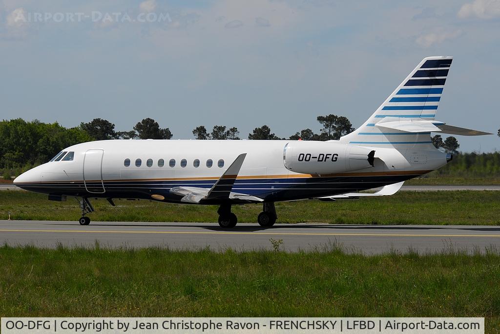 OO-DFG, 2007 Dassault Falcon 2000EX C/N 140, Abelag Aviation