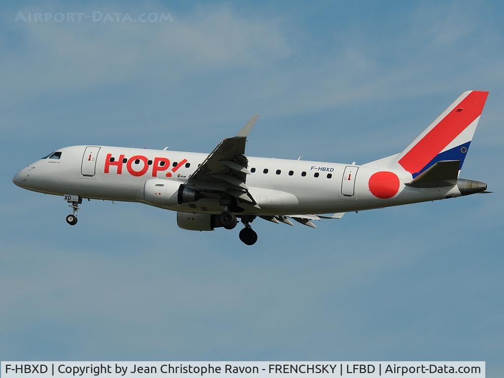 F-HBXD, 2009 Embraer 170ST (ERJ-170-100ST) C/N 17000281, Hop!
