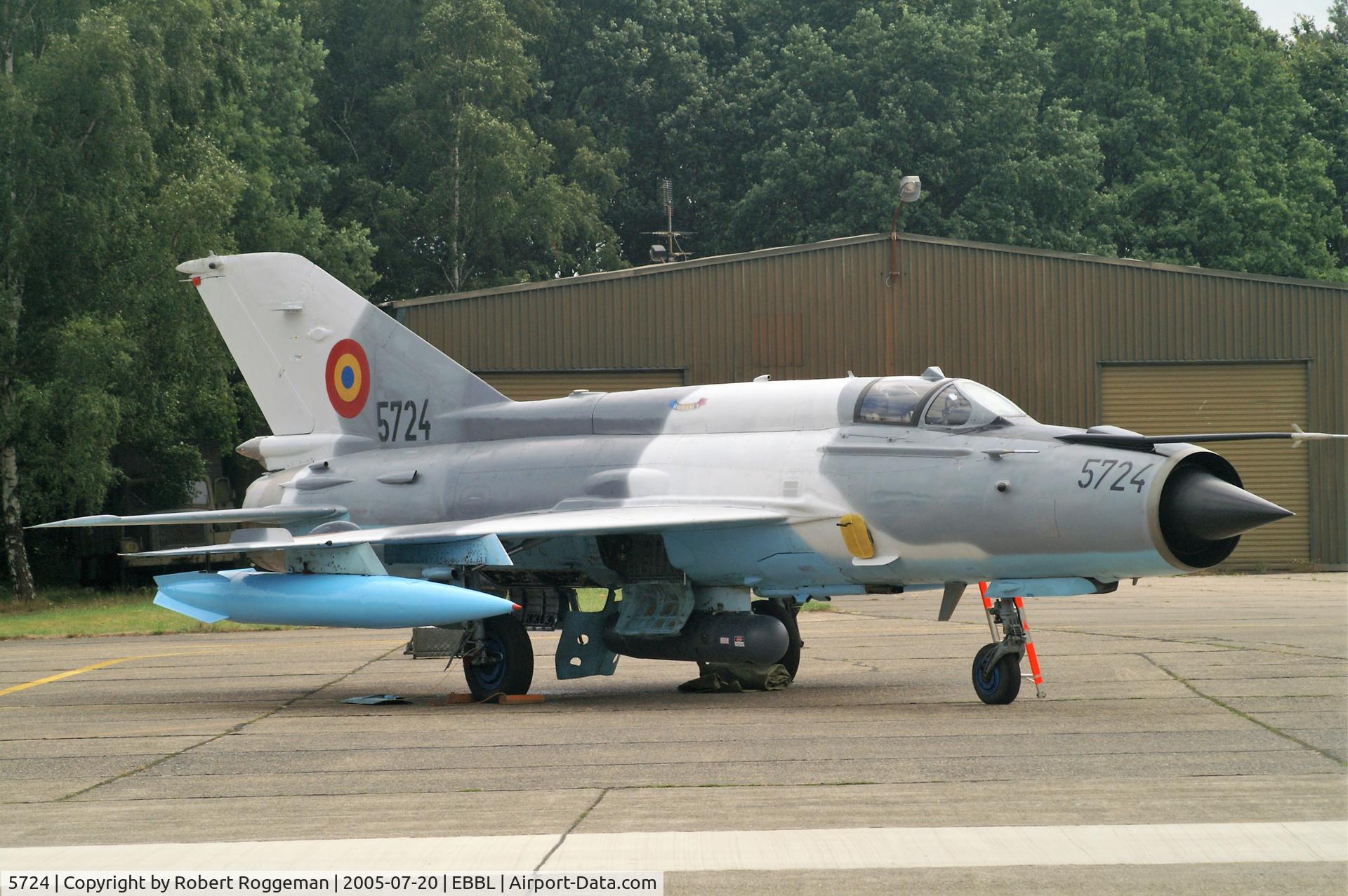 5724, Mikoyan-Gurevich MiG-21 C/N 96005724/0418, SPOTTERSDAY.