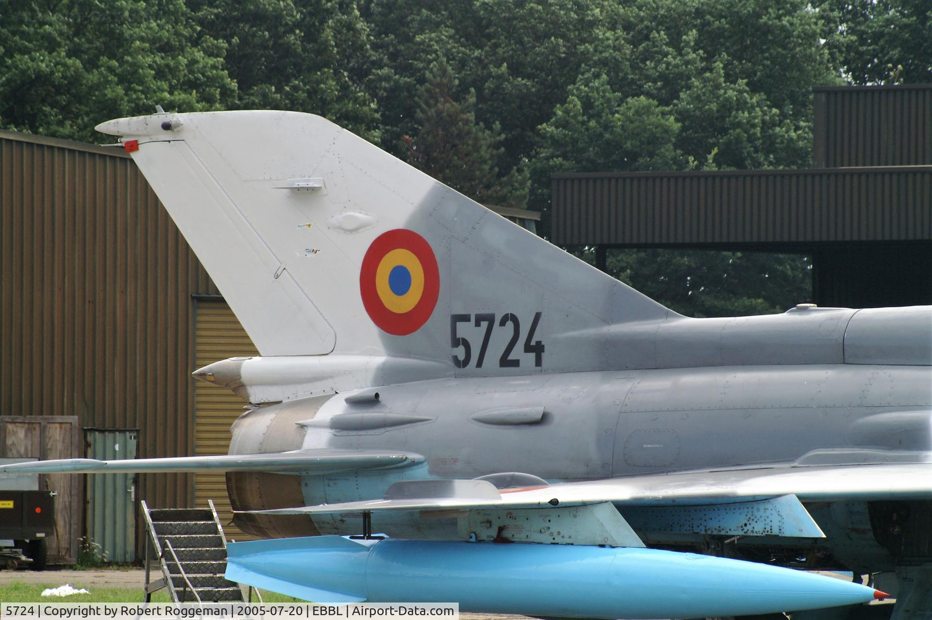 5724, Mikoyan-Gurevich MiG-21 C/N 96005724/0418, SPOTTERSDAY.