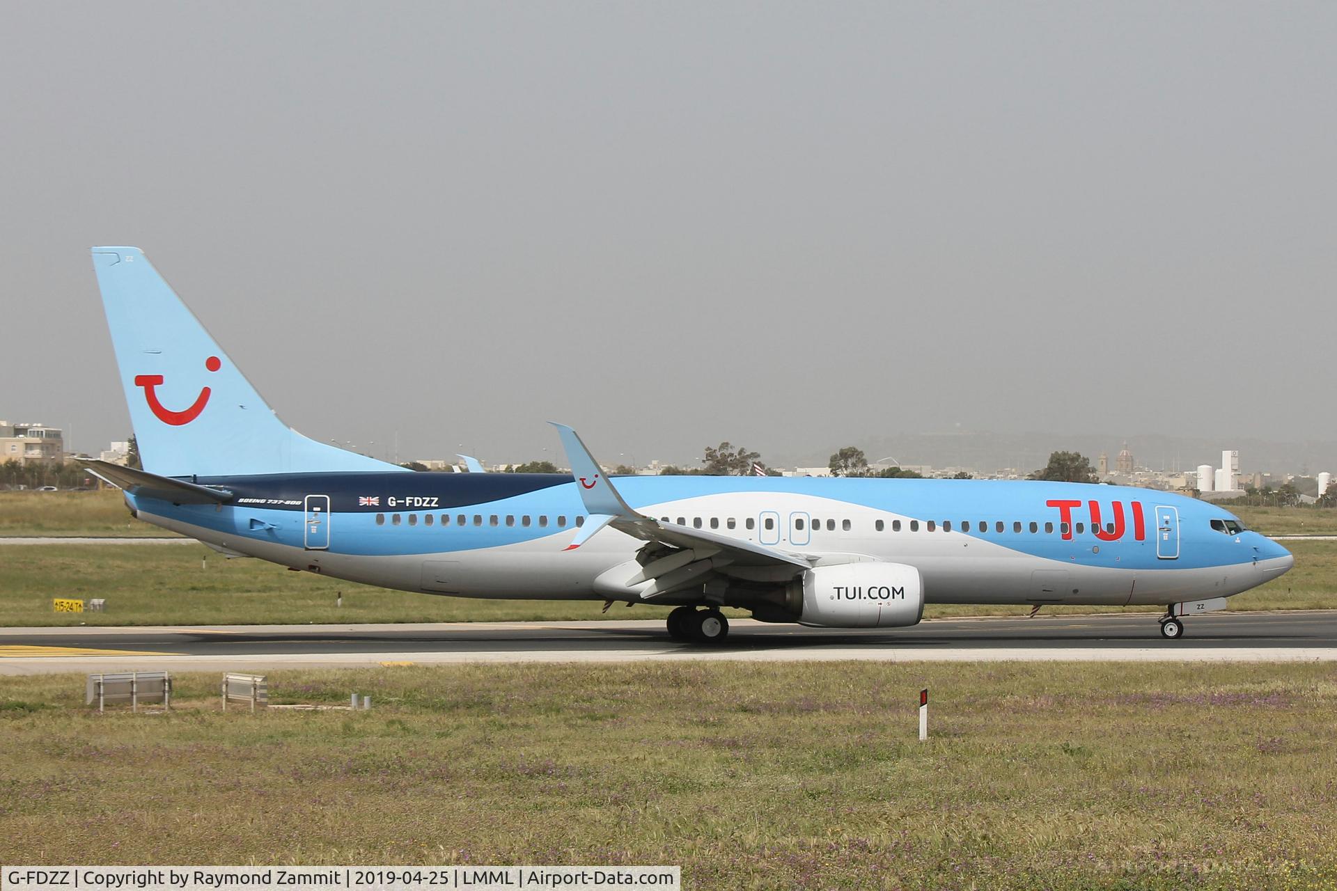 G-FDZZ, 2011 Boeing 737-8K5 C/N 37262, B737-800 G-FDZZ Thomson Airways