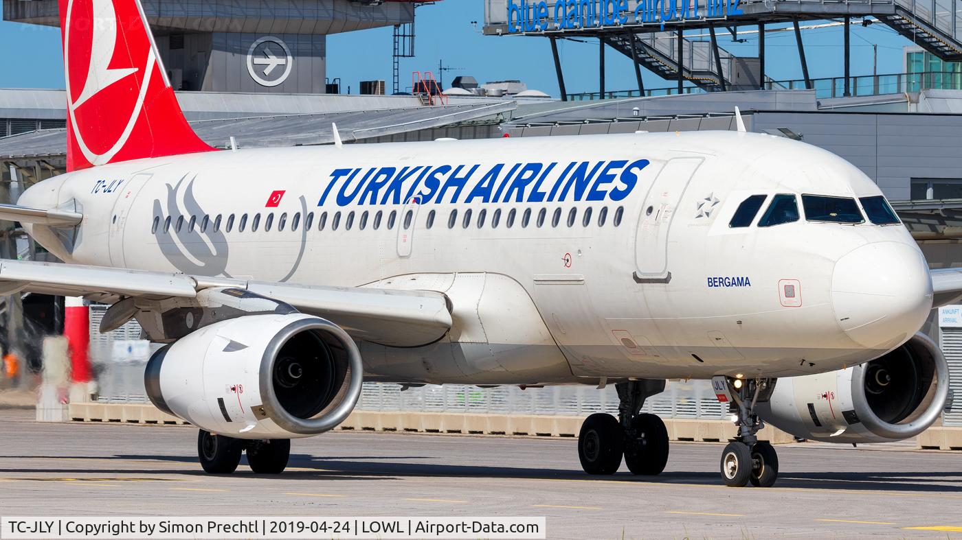 TC-JLY, 2011 Airbus A319-132 C/N 4774, TC-JLY @ Linz Airport