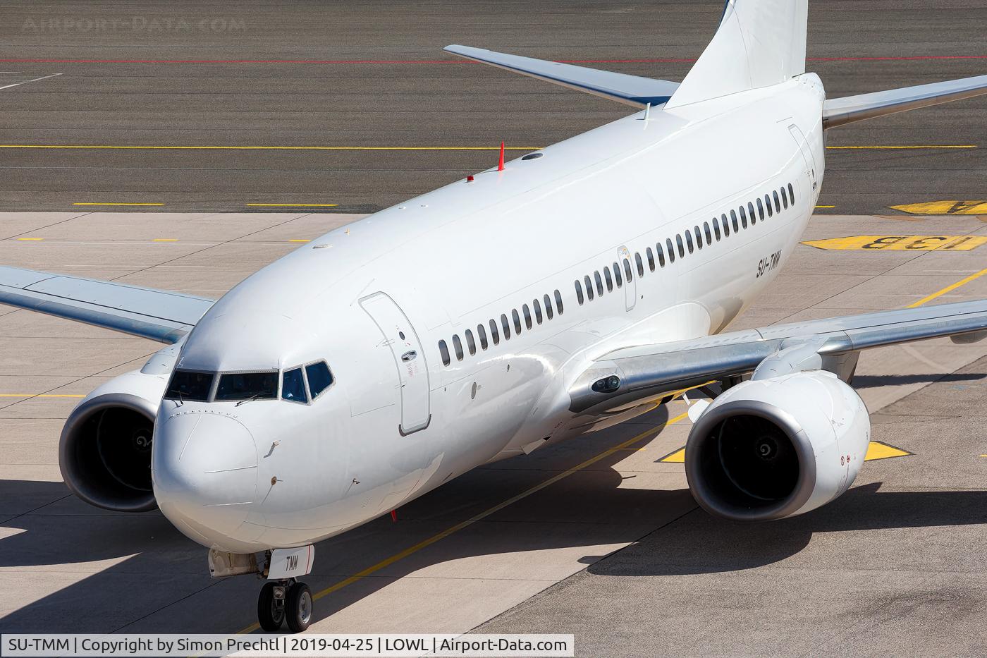 SU-TMM, 2008 Boeing 737-76J C/N 36115, SU-TMM @ Linz Airport