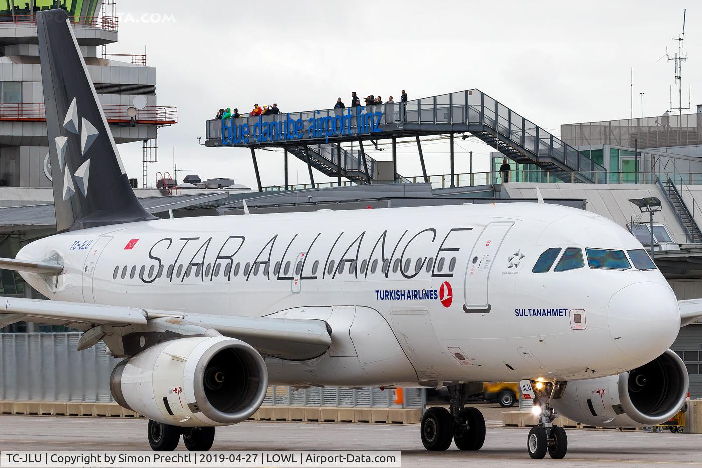TC-JLU, 2011 Airbus A319-132 C/N 4695, TC-JLU @ Linz Airport