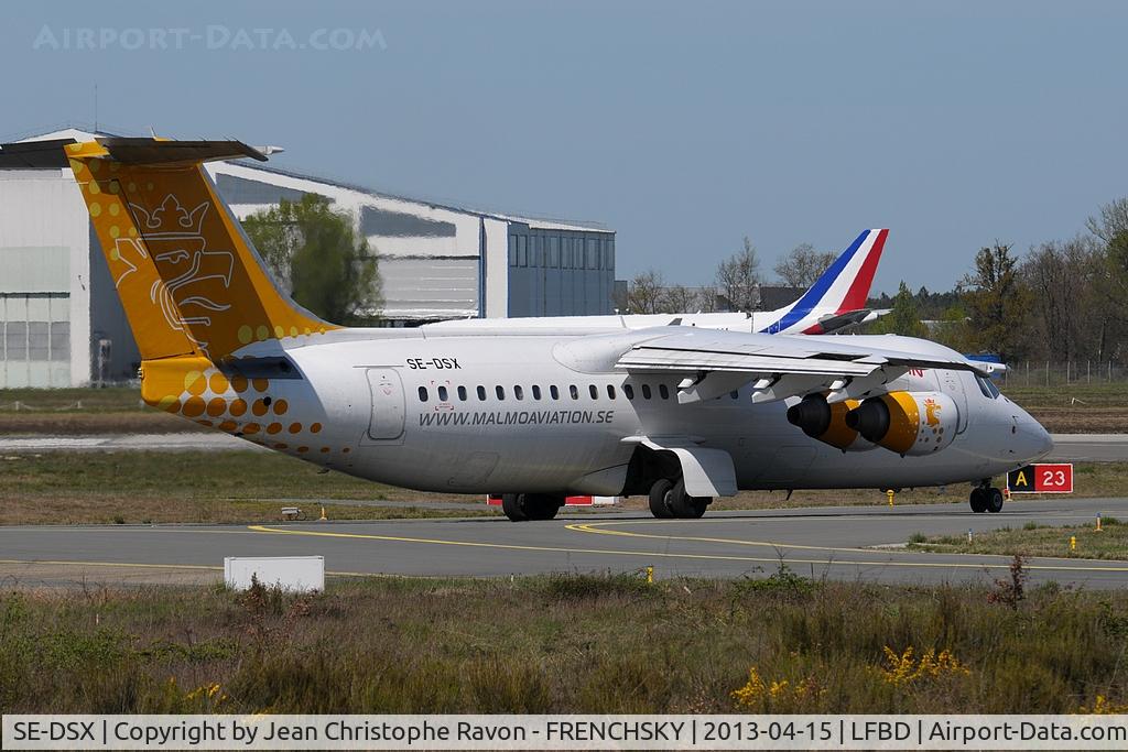 SE-DSX, 1994 British Aerospace Avro 146-RJ100 C/N E3255, Malmö Aviation (now Braathens Regional Aviation)