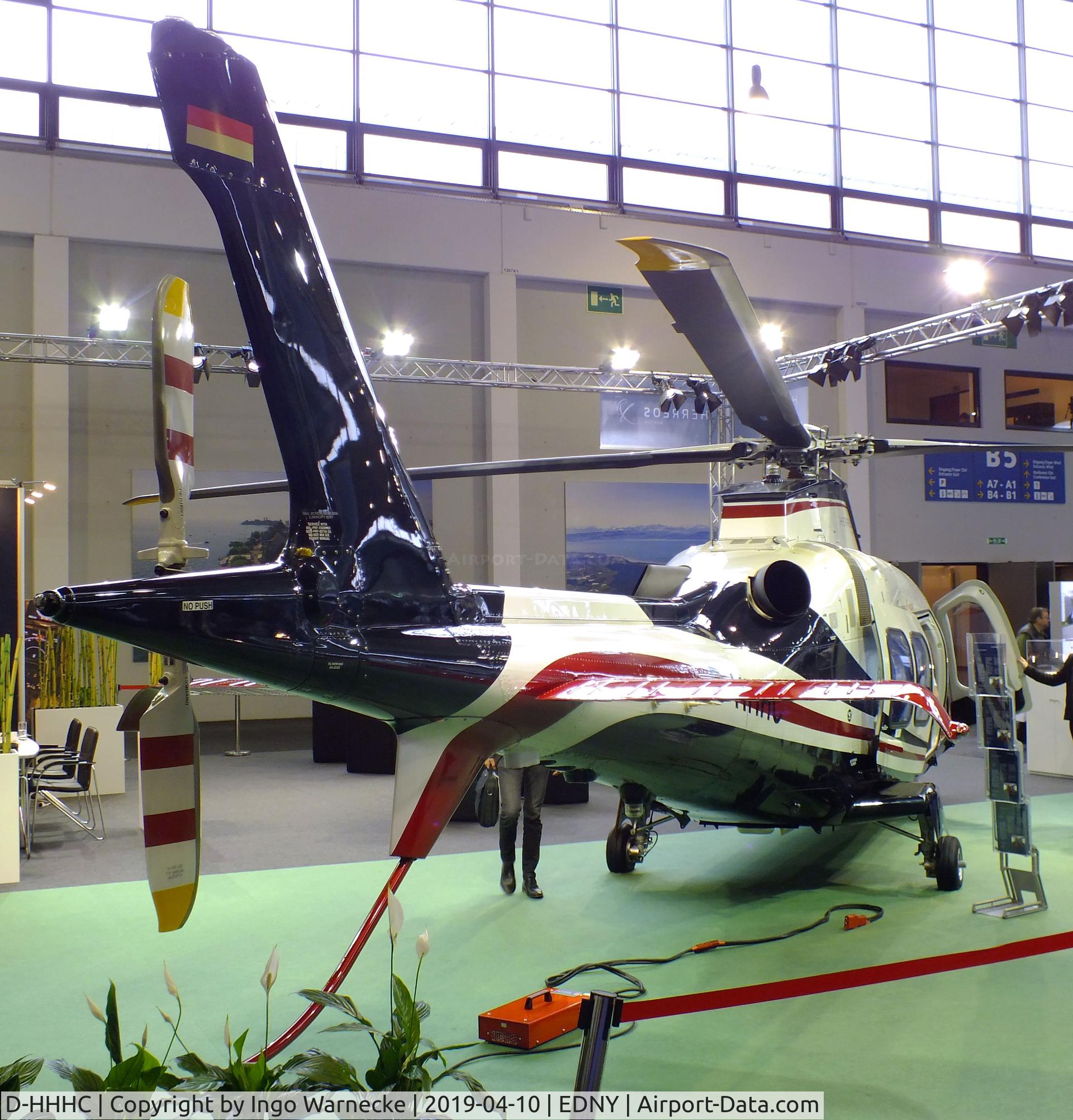 D-HHHC, 2012 AgustaWestland AW-109SP Grand New C/N 22283, AgustaWestland AW109SP (A.109) Grand New at the AERO 2019, Friedrichshafen
