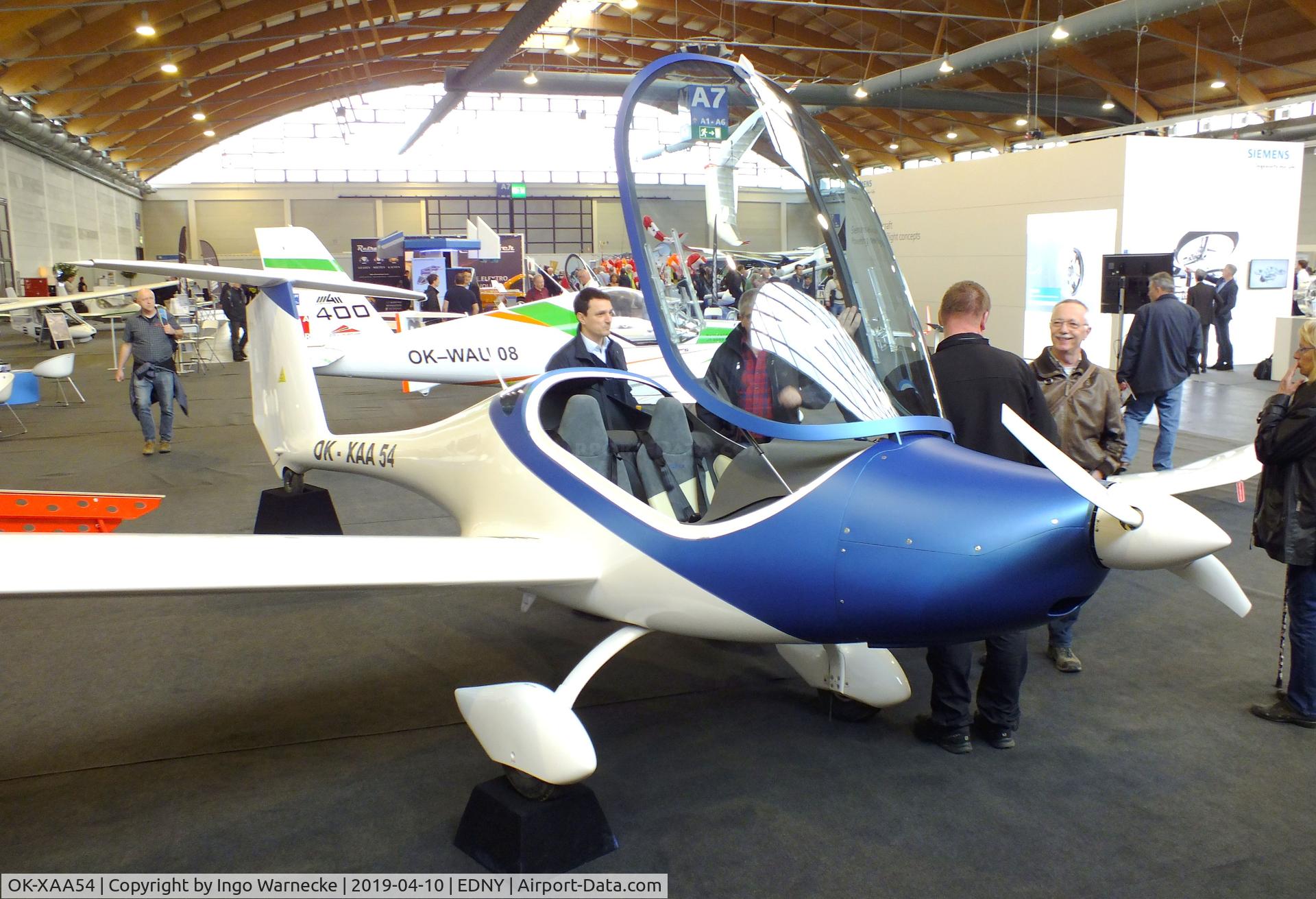 OK-XAA54, Phoenix Air Sro U-15e Phoenix C/N Not found OK-XAA54, Phoenix Air U15e Phoenix with electric motor at the AERO 2019, Friedrichshafen