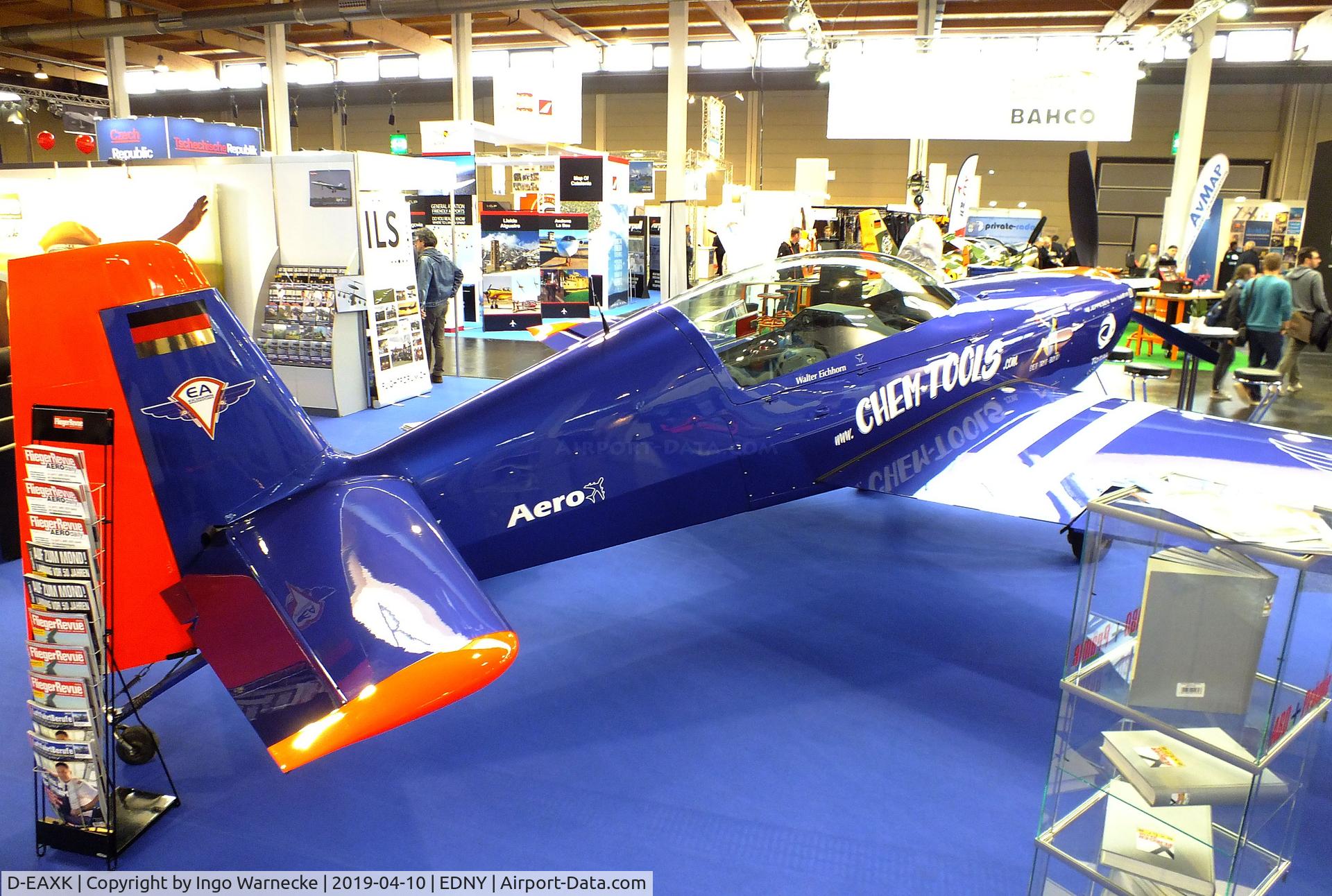 D-EAXK, Extra EA-330LT C/N LT019, Extra EA-330LT at the AERO 2019, Friedrichshafen