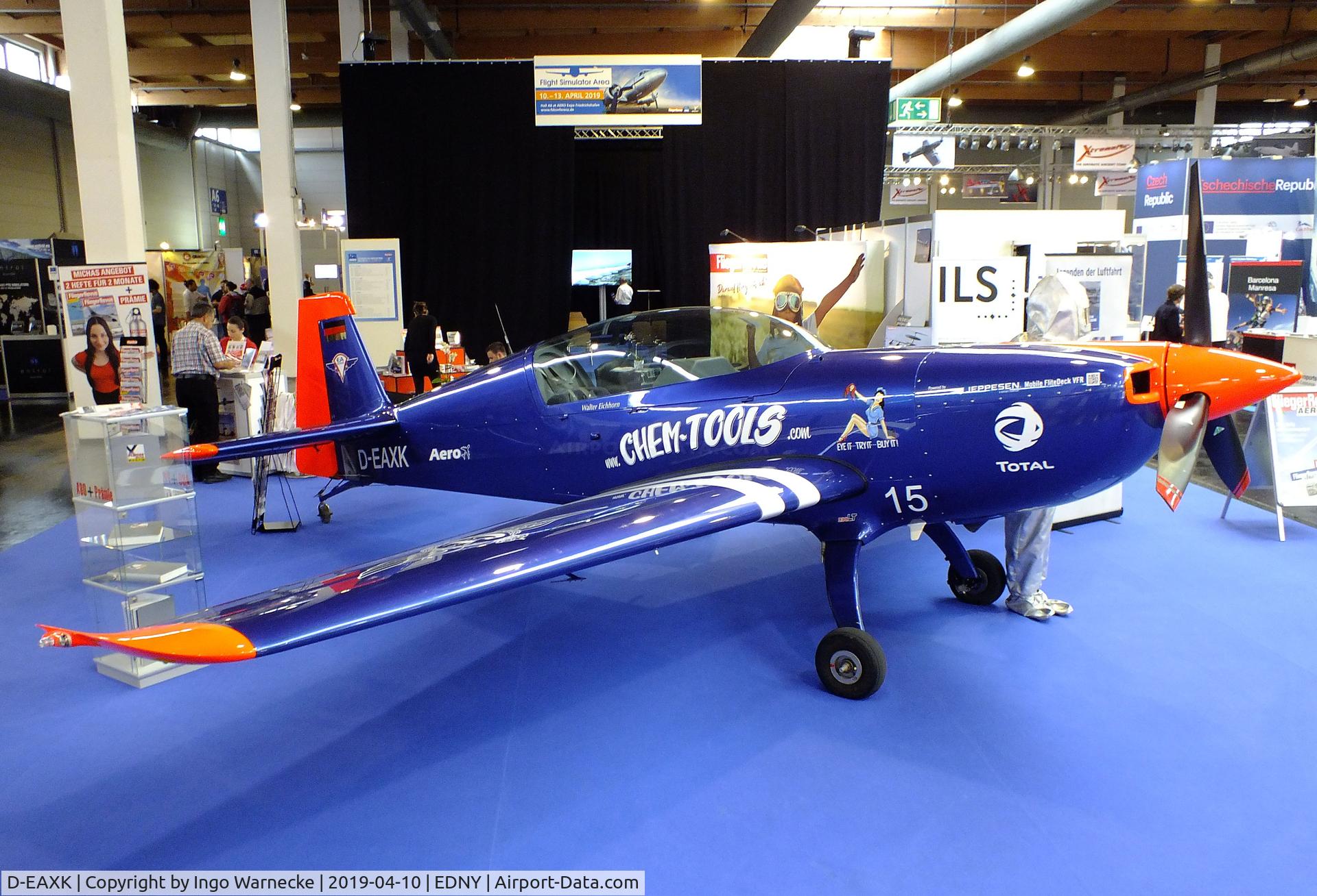 D-EAXK, Extra EA-330LT C/N LT019, Extra EA-330LT at the AERO 2019, Friedrichshafen
