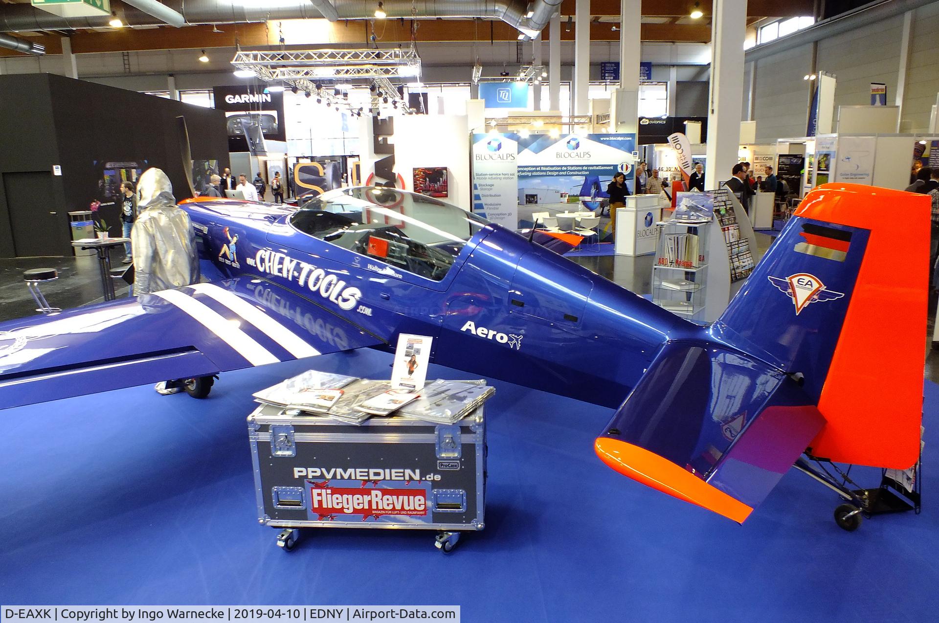 D-EAXK, Extra EA-330LT C/N LT019, Extra EA-330LT at the AERO 2019, Friedrichshafen