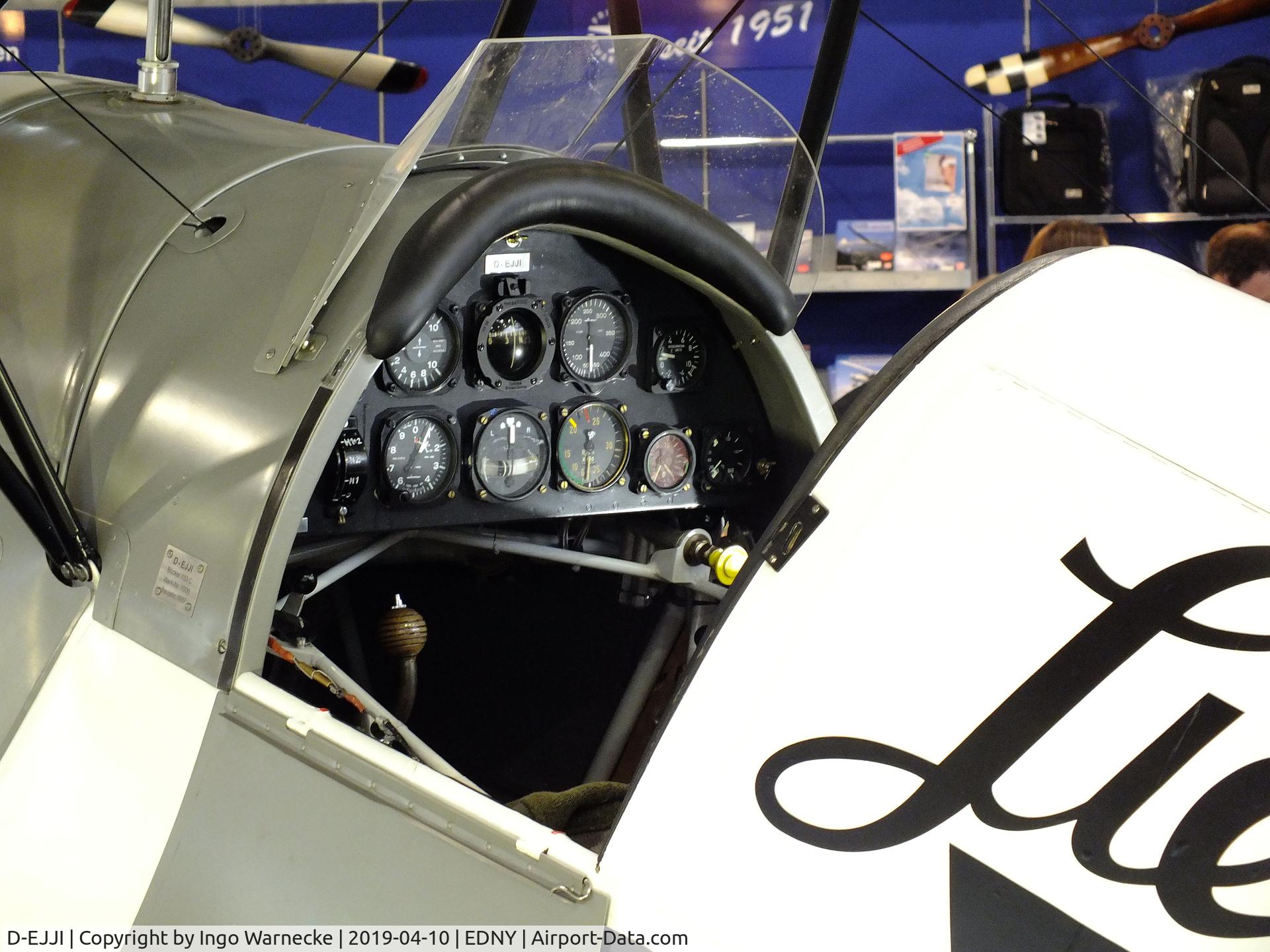 D-EJJI, Bucker Bu-133C Jungmeister C/N 1006, Bücker Bü 133C Jungmeister, rebuilt by Bitz at the AERO 2019, Friedrichshafen  #c