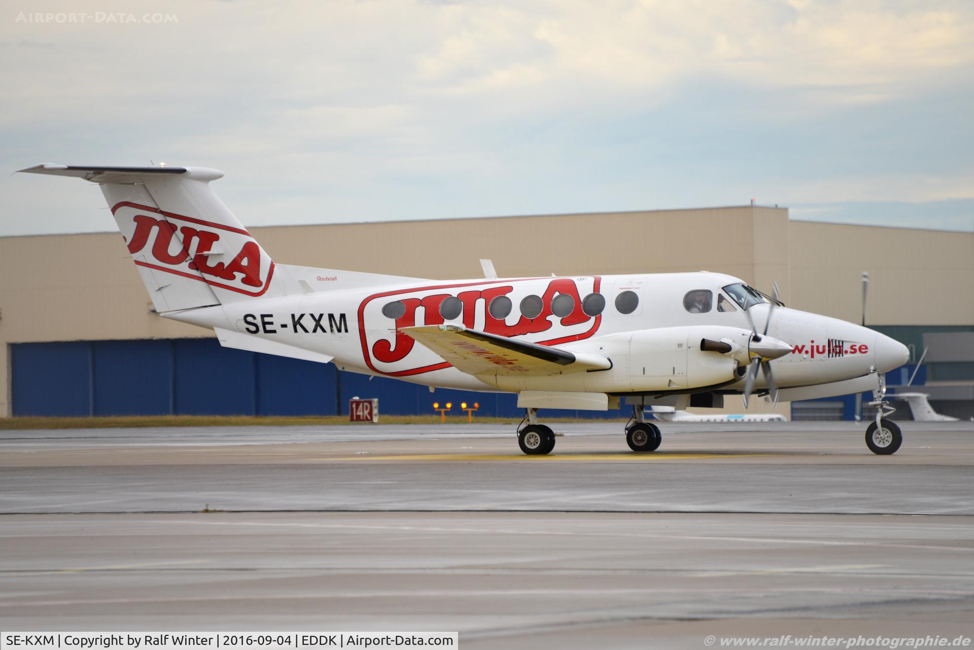 SE-KXM, 1979 Beech 200 Super King Air C/N BB-459, Beech 200 Super King Air - Bromma Air Maintenance AB - BB-459 - SE-KXM - 04.09.2016 - CGN