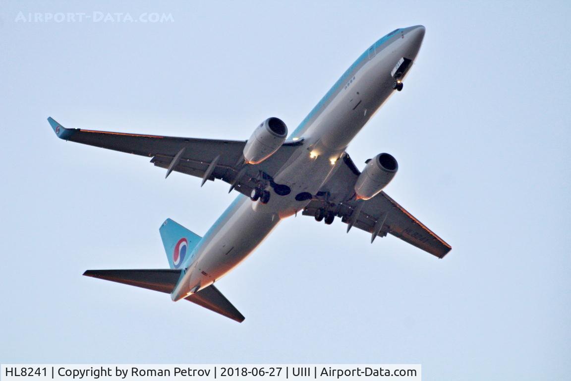HL8241, 2011 Boeing 737-8BK C/N 38129, in irkutsk