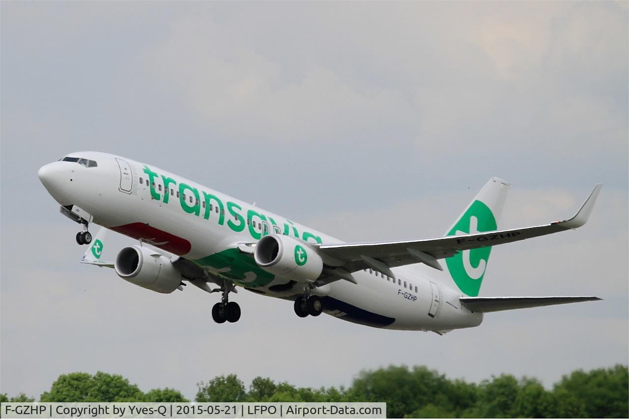 F-GZHP, 2000 Boeing 737-8K2 C/N 44566, Boeing 737-8K2, Take off rwy 24, Paris-Orly Airport (LFPO-ORY)