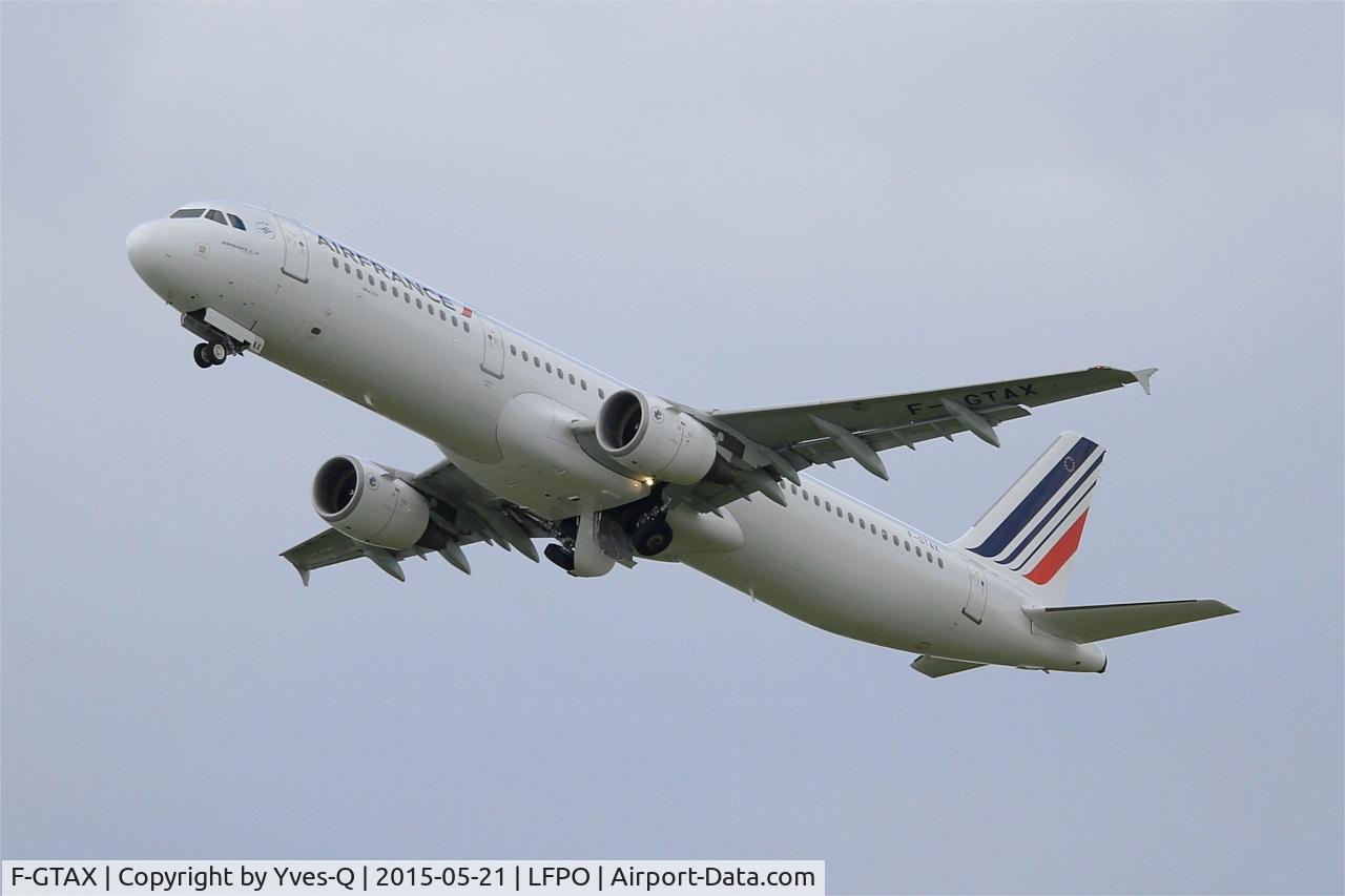 F-GTAX, 2009 Airbus A321-212 C/N 3930, Airbus A321-212, Take off rwy 24, Paris-Orly airport (LFPO-ORY)
