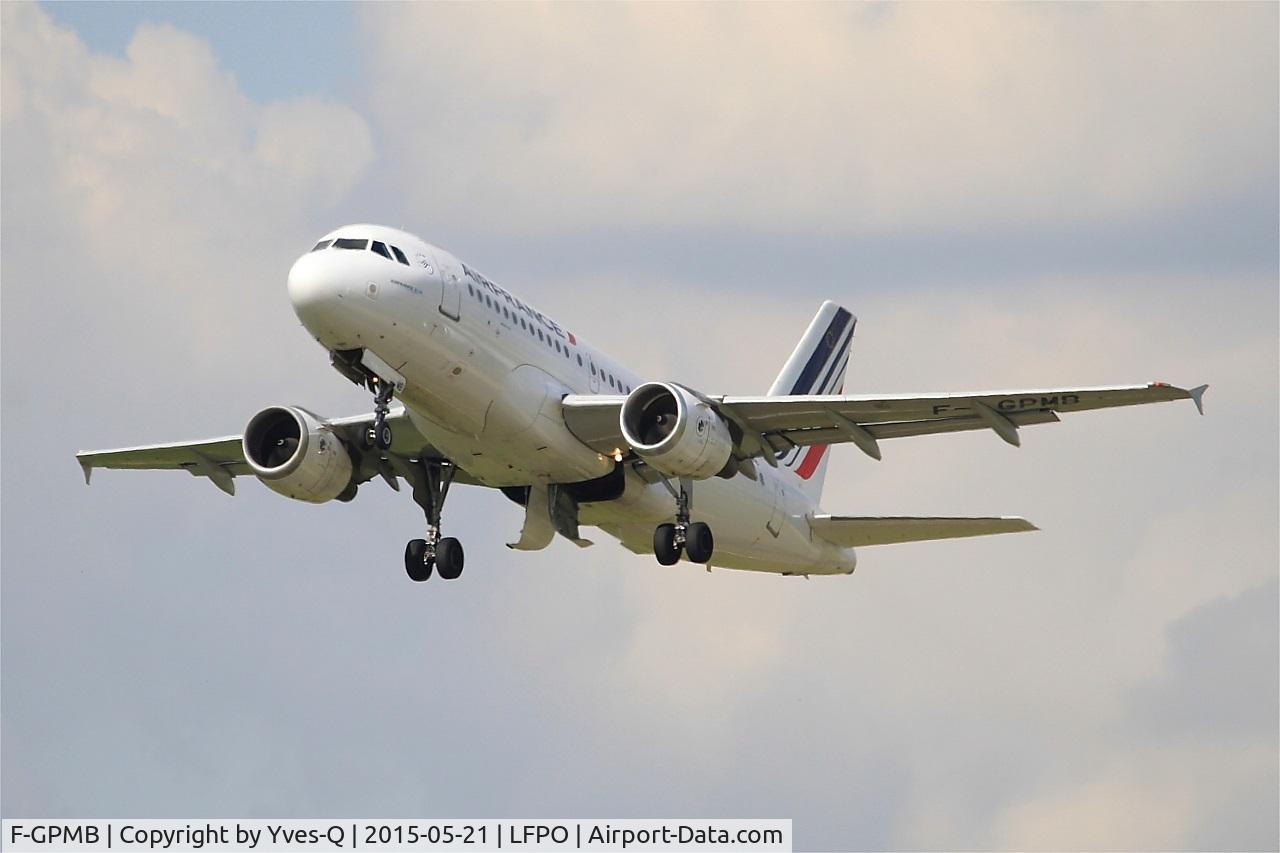 F-GPMB, 1996 Airbus A319-113 C/N 600, Airbus A319-113, Take off rwy 24, Paris-Orly airport (LFPO-ORY)