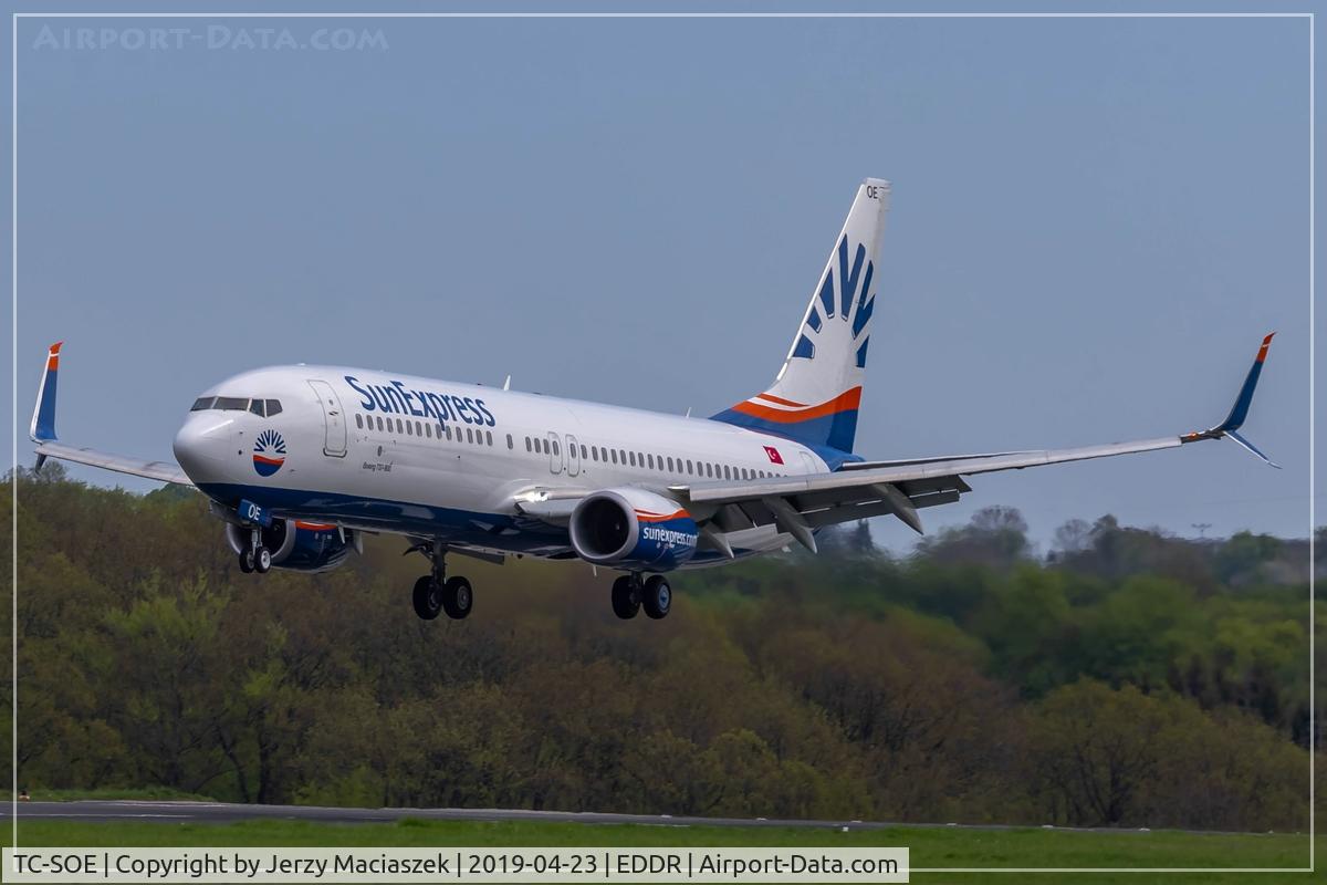 TC-SOE, 2017 Boeing 737-8HC C/N 61177, Boeing 737-800,