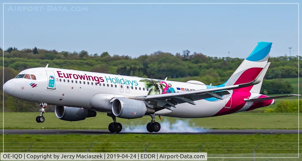 OE-IQD, 2016 Airbus A320-214 C/N 7056, Airbus A320-214