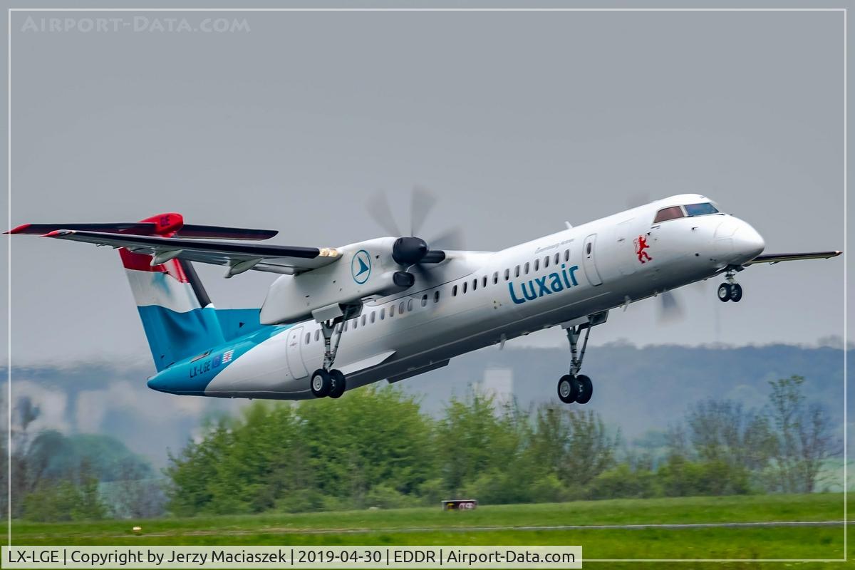LX-LGE, 2009 De Havilland Canada DHC-8-402Q Dash 8 C/N 4284, De Havilland Canada DHC-8-402Q,