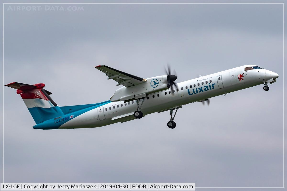 LX-LGE, 2009 De Havilland Canada DHC-8-402Q Dash 8 C/N 4284, De Havilland Canada DHC-8-402Q,