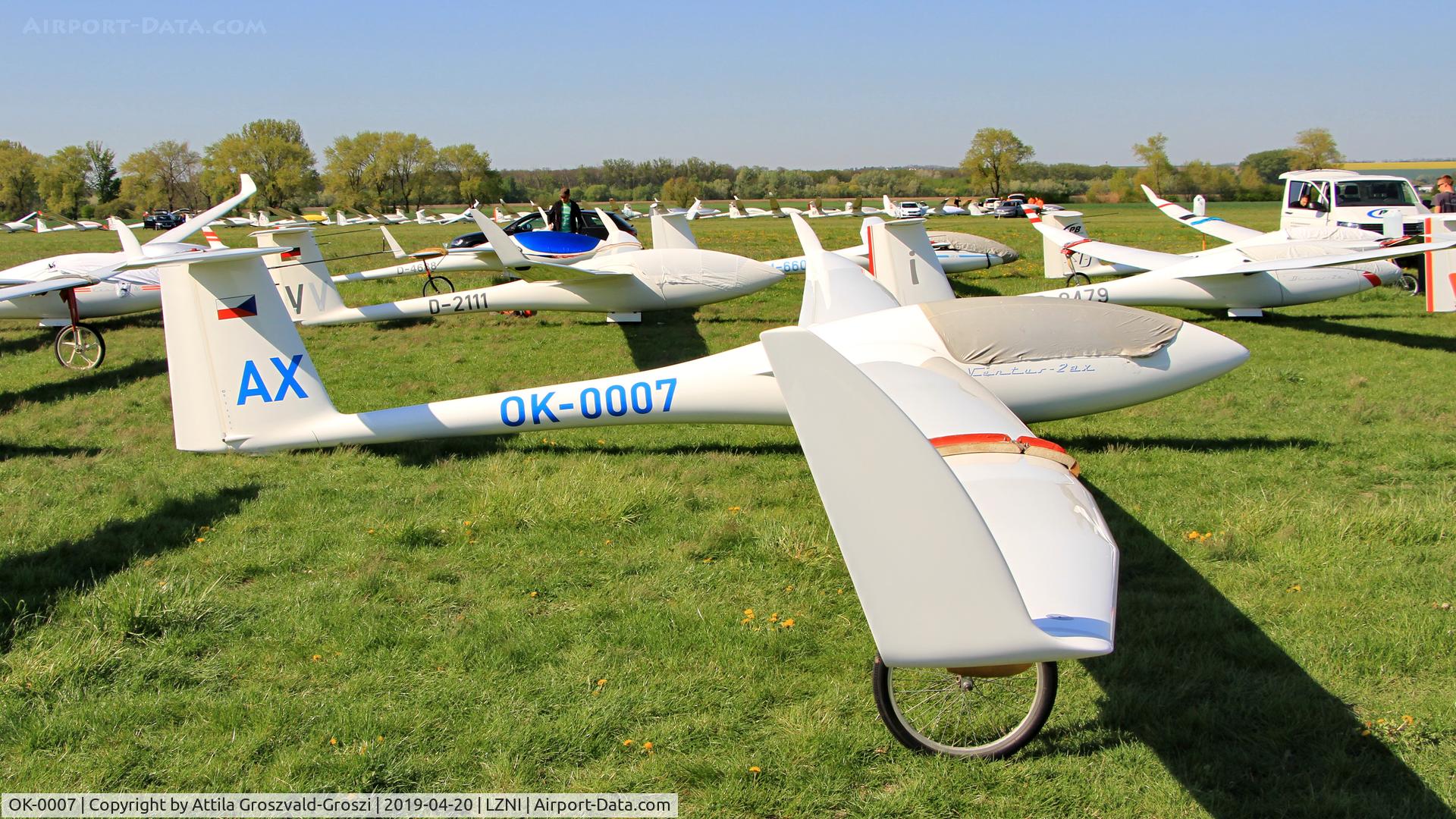 OK-0007, Schempp-Hirth Ventus 2AX C/N 158, LZNI - Nitra Airport, Slovakia - Pribina Cup 2019