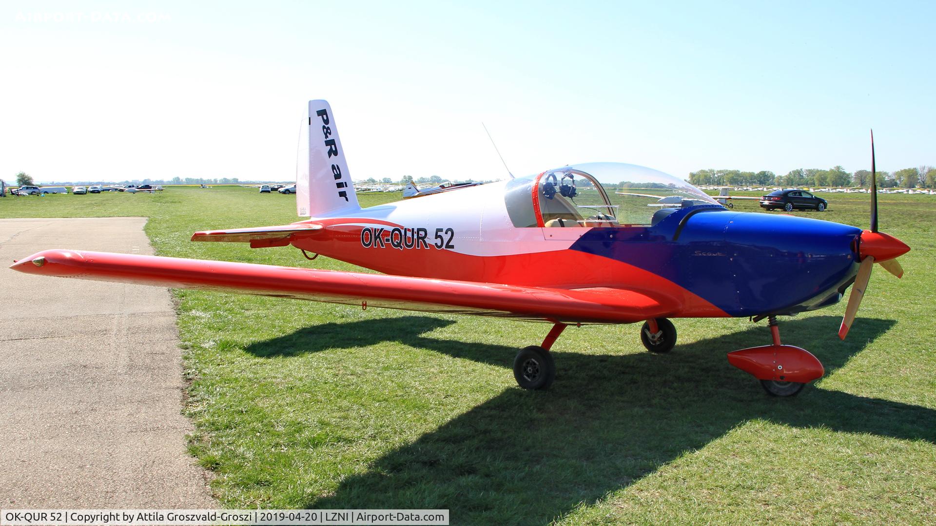 OK-QUR 52, 2011 Kubicek Aircraft M-2 Scout C/N 003, LZNI - Nitra Airport, Slovakia