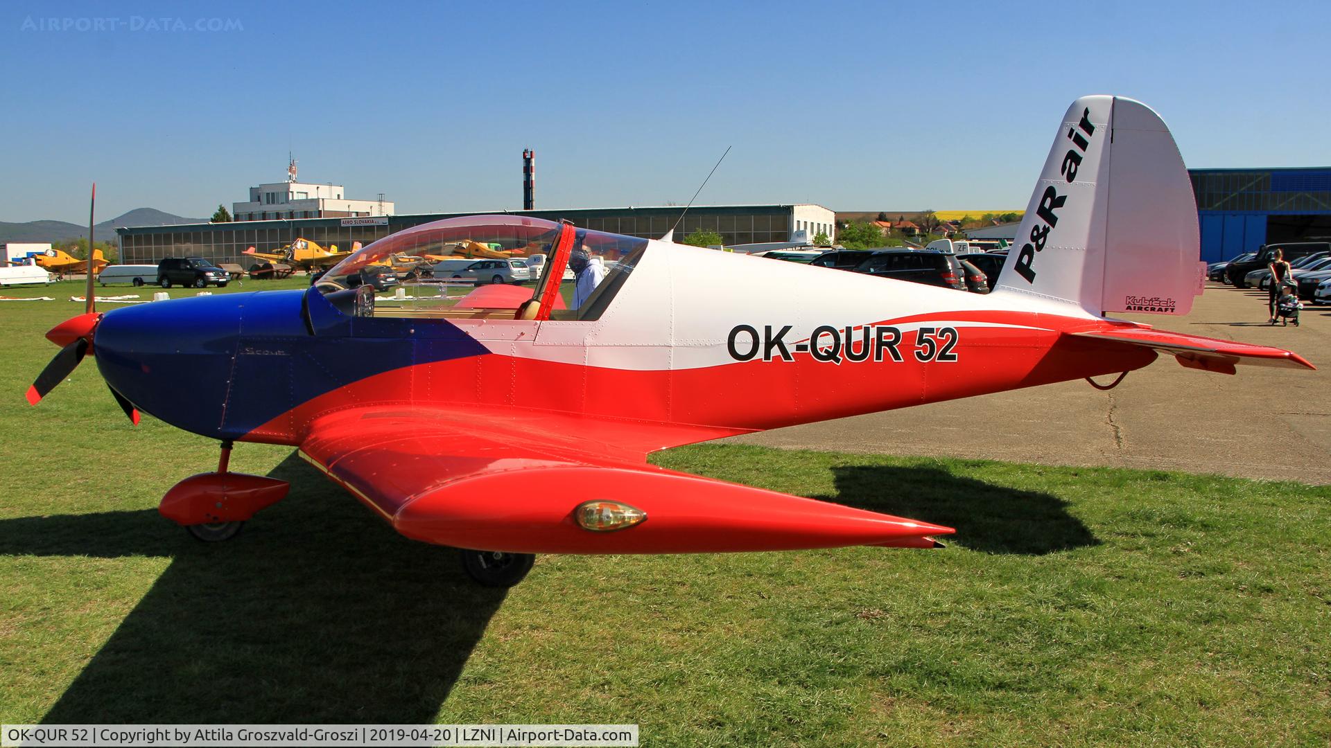 OK-QUR 52, 2011 Kubicek Aircraft M-2 Scout C/N 003, LZNI - Nitra Airport, Slovakia