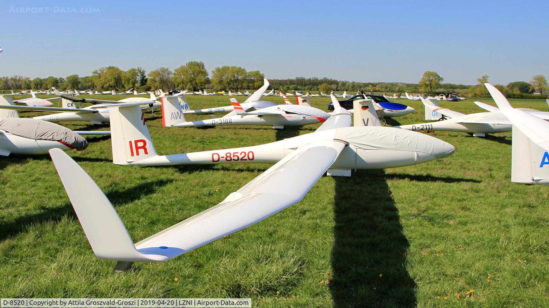 D-8520, 1998 Schempp-Hirth VENTUS 2A C/N 63, LZNI - Nitra Airport, Slovakia - Pribina Cup 2019