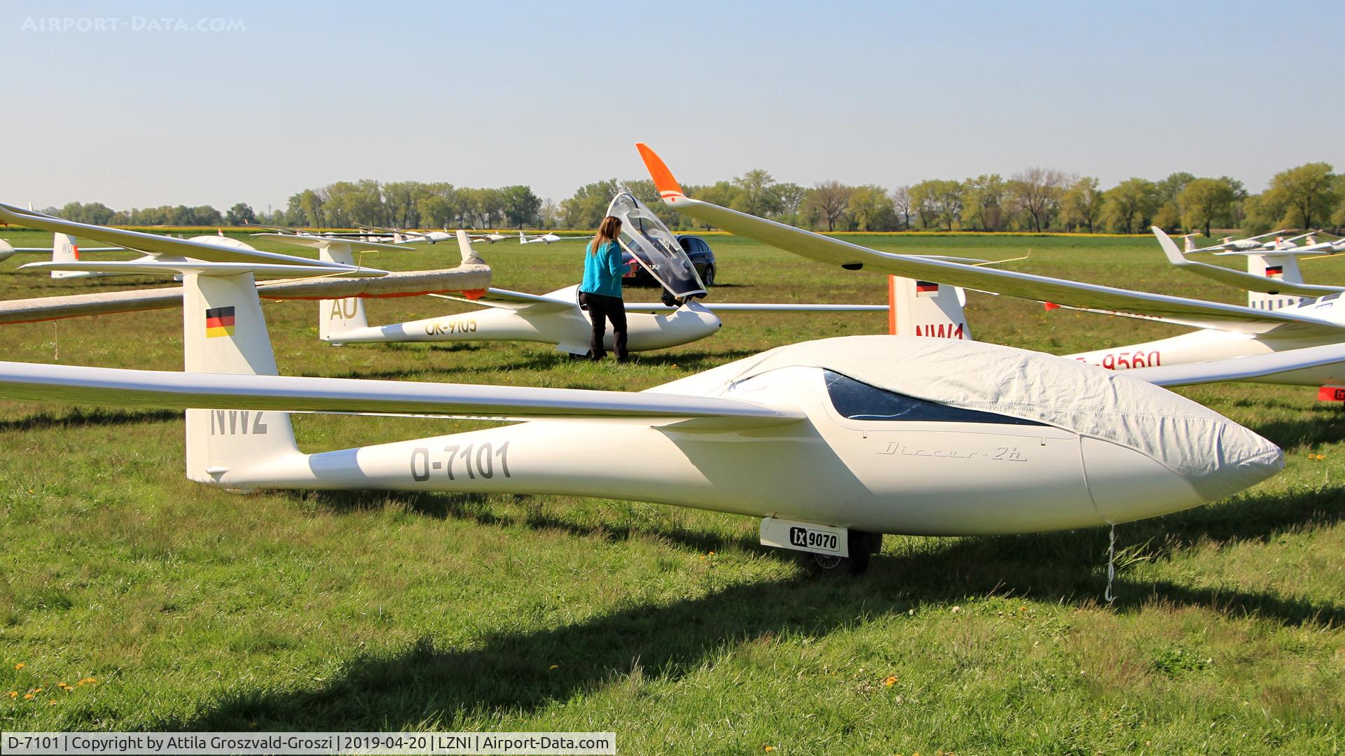 D-7101, 1999 Schempp-Hirth Discus 2B C/N 48, LZNI - Nitra Airport, Slovakia - Pribina Cup 2019