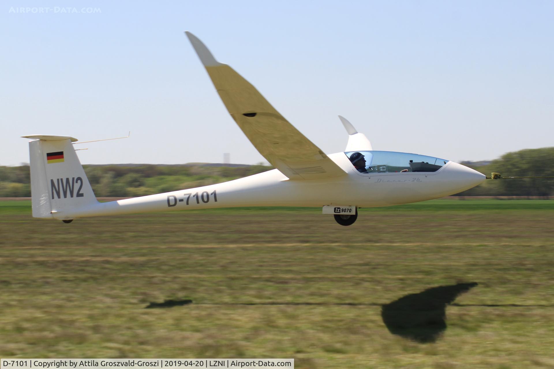 D-7101, 1999 Schempp-Hirth Discus 2B C/N 48, LZNI - Nitra Airport, Slovakia - Pribina Cup 2019