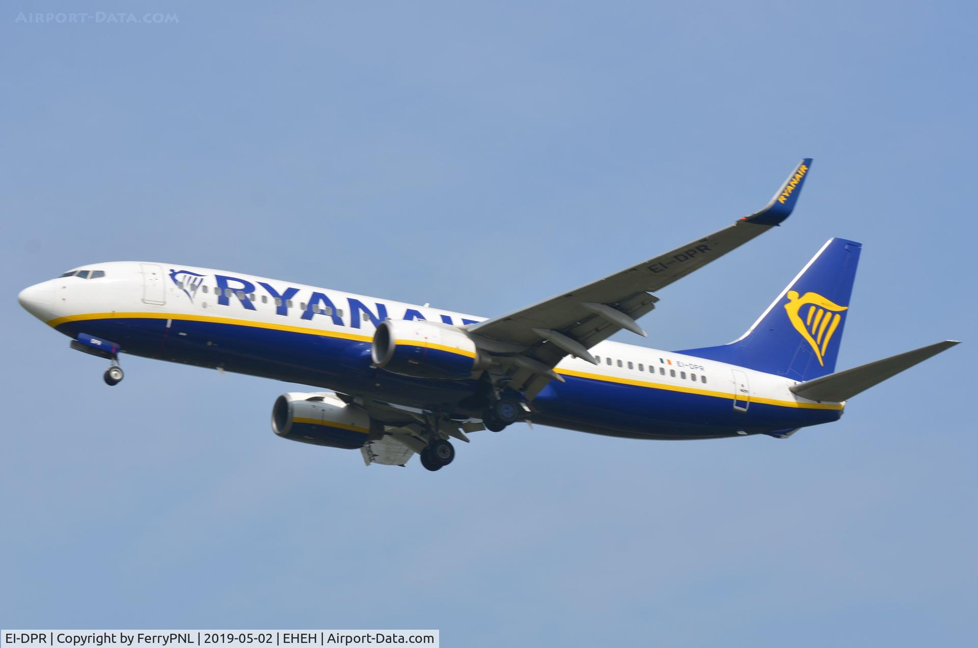 EI-DPR, 2007 Boeing 737-8AS C/N 33614, Arrival of Ryanair B738