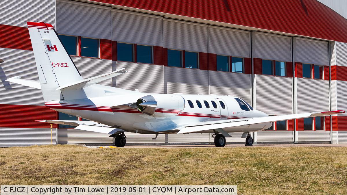 C-FJCZ, 1992 Cessna 550 C/N 550-0700, Parked at the Transport Canada Hangar.