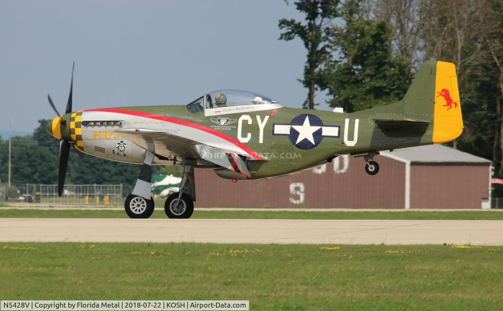 N5428V, 1944 North American P-51D Mustang C/N 122-39723, Gunfighter