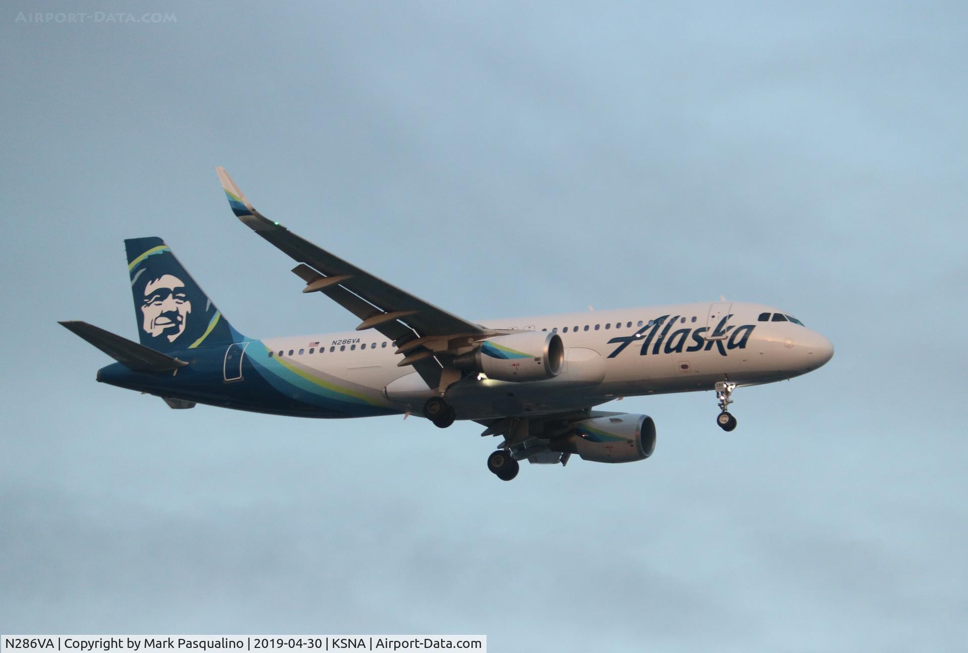 N286VA, 2015 Airbus A320-214 C/N 6939, Airbus A320-214