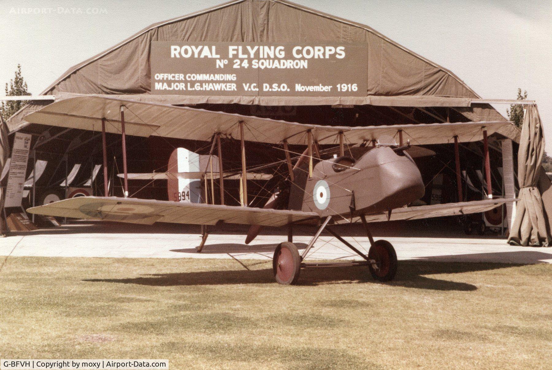 G-BFVH, 1978 Airco DH-2 Replica C/N WA4, Airco DH-2 Replica at Thorpe Park early 1970s