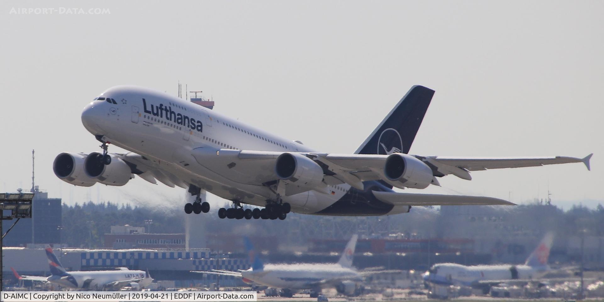 D-AIMC, 2010 Airbus A380-841 C/N 044, Lufthansa A380 at EDDF