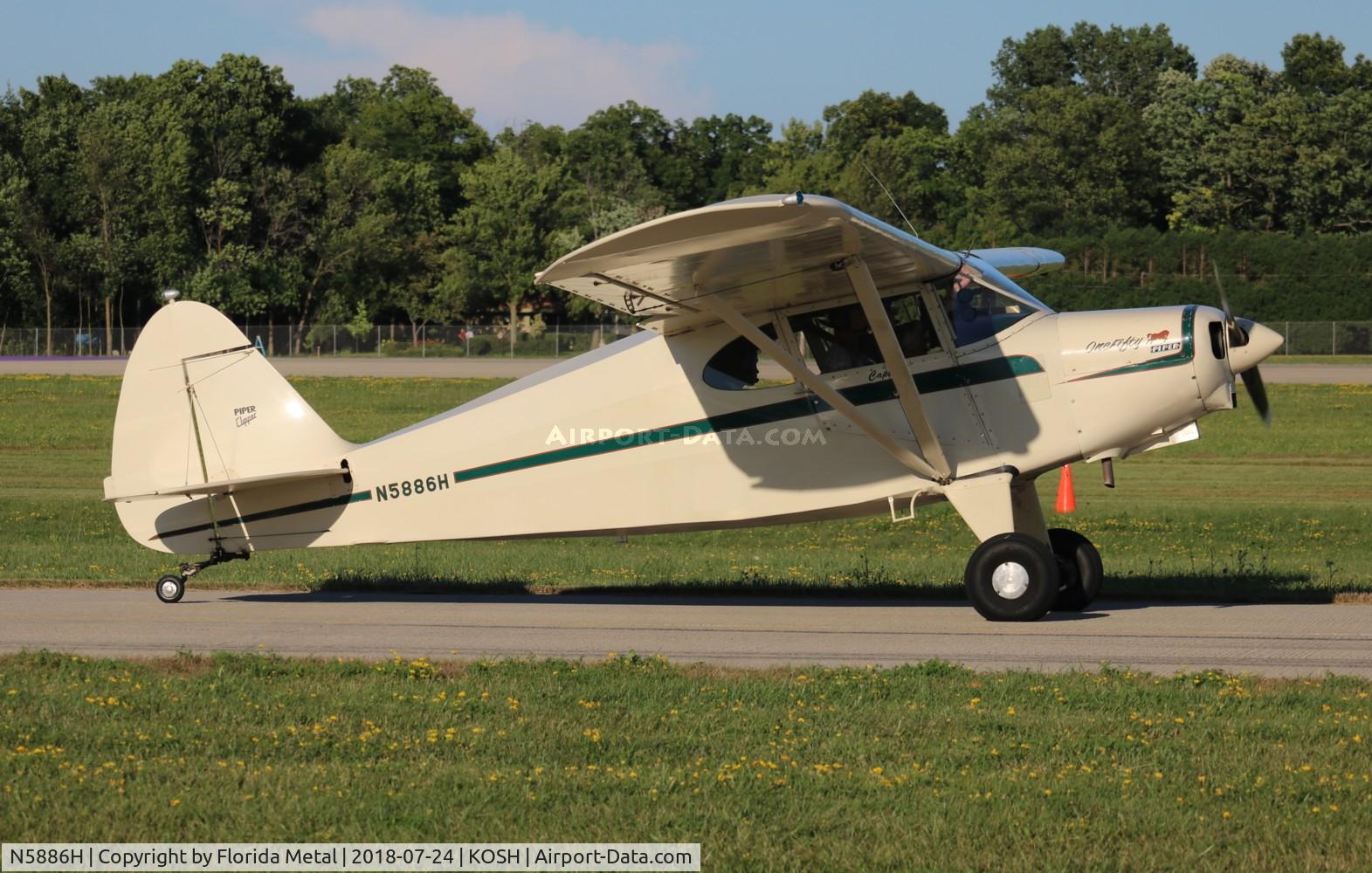 N5886H, 1949 Piper PA-16 Clipper C/N 16-503, PA-16