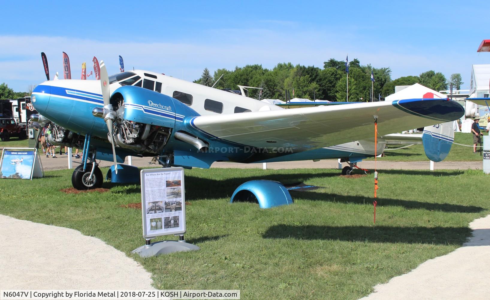 N6047V, 1944 Beech C18S C/N 8151, Beech C18S