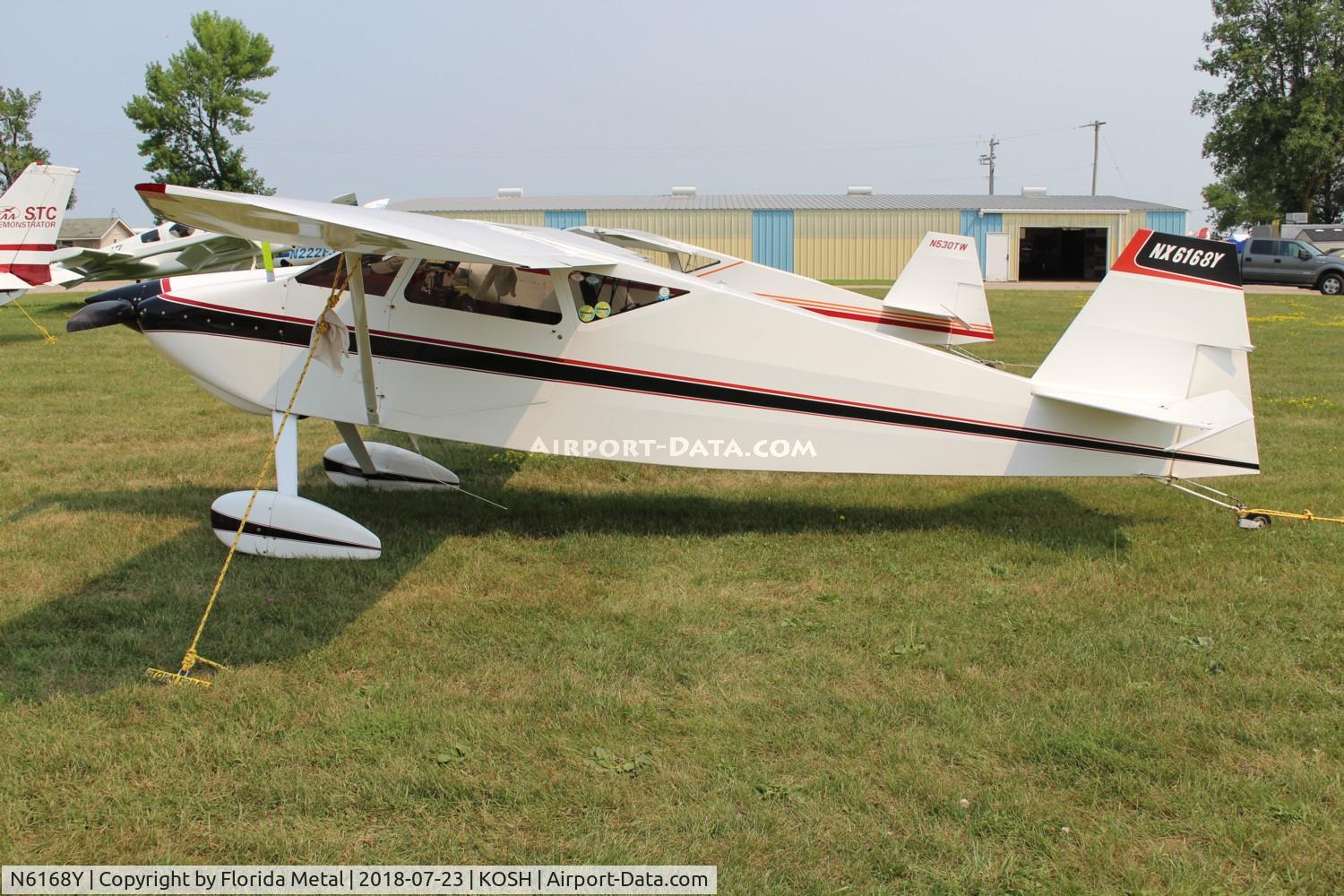 N6168Y, 1995 Wittman W-10 Tailwind C/N JC5, Wittman W-10