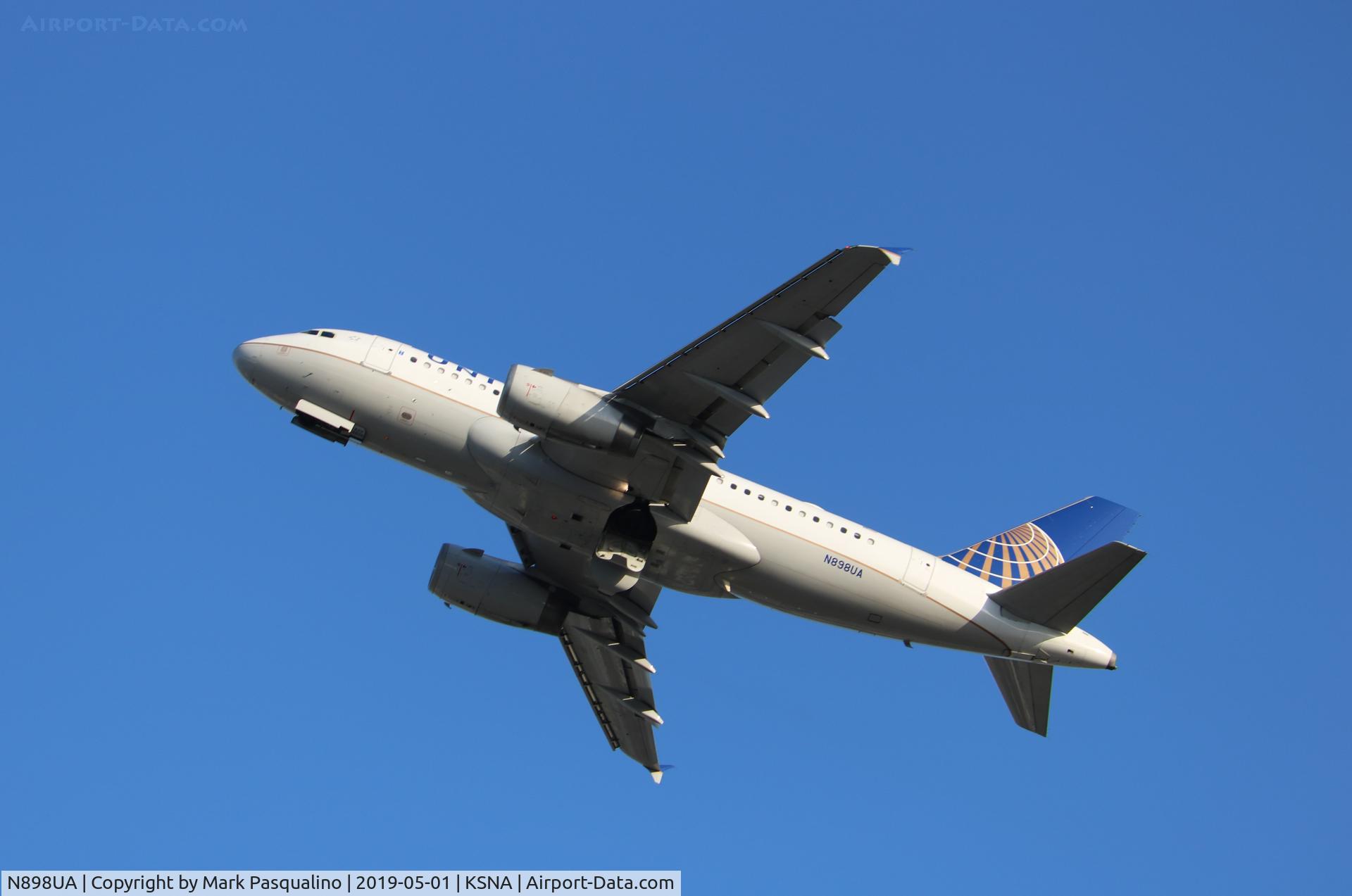 N898UA, 2007 Airbus A319-132 C/N 3311, Airbus A319-132