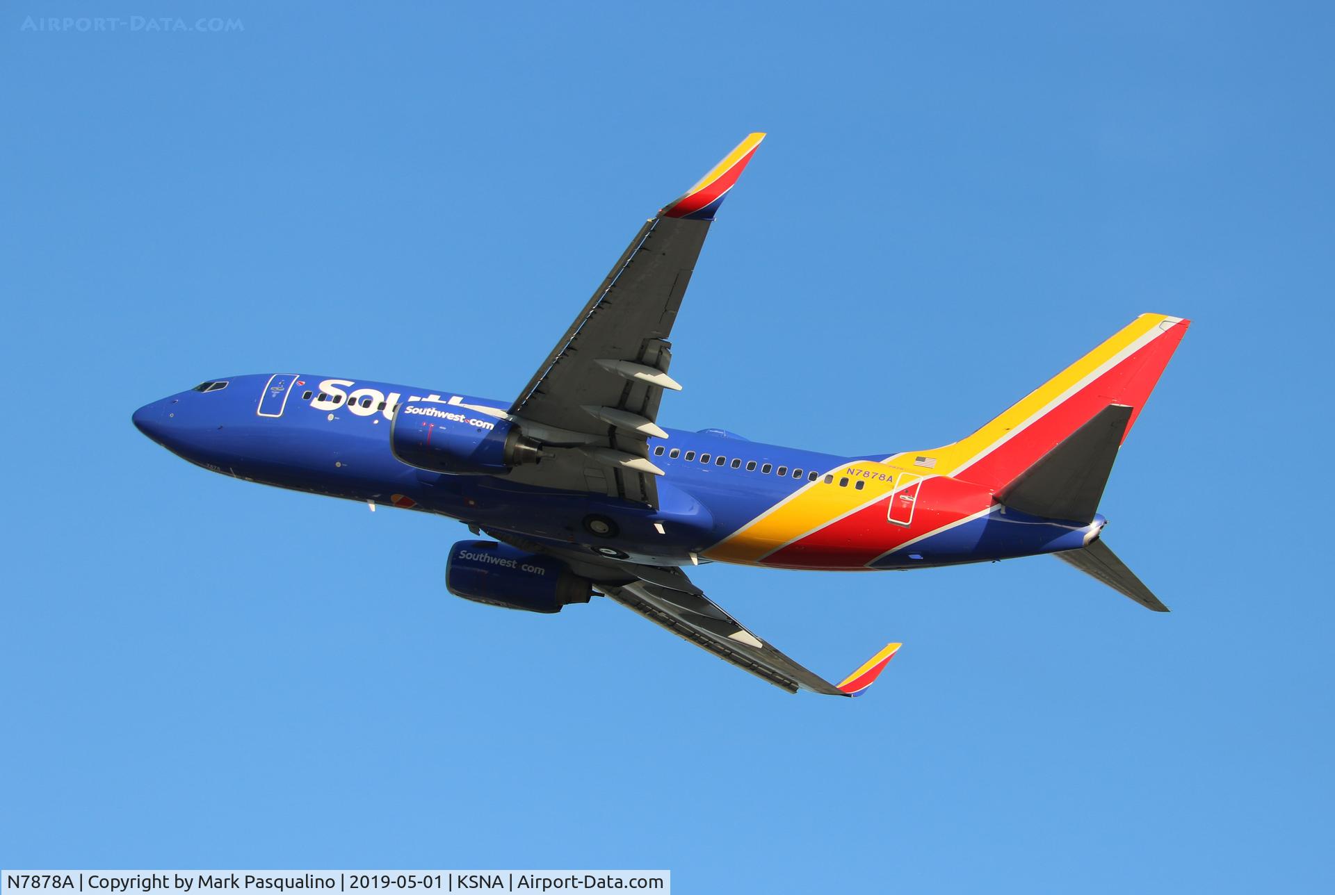 N7878A, 2005 Boeing 737-7K9 C/N 34320, Boeing 737-7K9